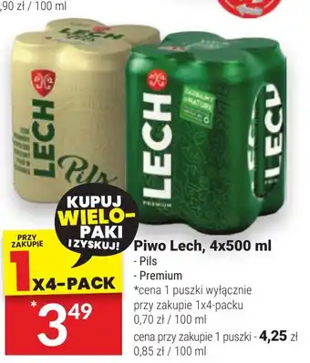 Twój Market Piwo Lech 500 ml oferta