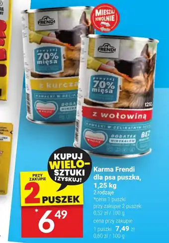 Twój Market Karma Frendi dla psa puszka 1,25 kg oferta