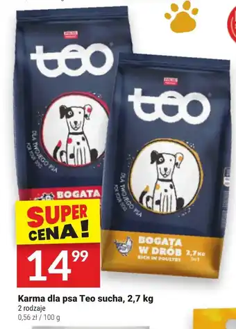 Twój Market Karma dla psa Teo sucha 2,7 kg oferta