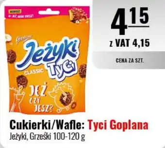 Eurocash Cukierki / Wafle: Tyci Goplana 100-120 g oferta