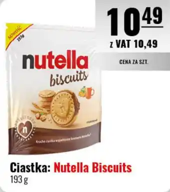 Eurocash Ciastka: Nutella Biscuits 193 g oferta