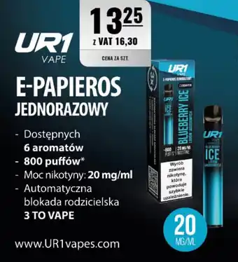 Eurocash E-PAPIEROS JEDNORAZOWY oferta