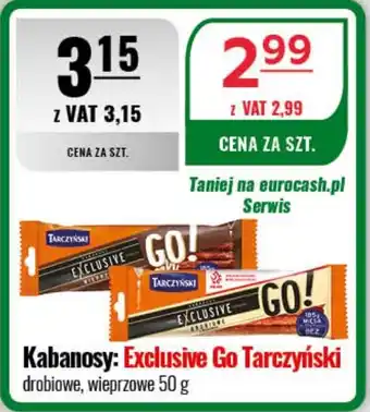 Eurocash Kabanosy: Exclusive Go Tarczyński 50 g oferta