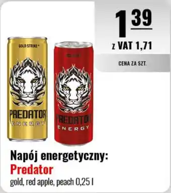 Eurocash Napój energetyczny: Predator 0,25 l oferta