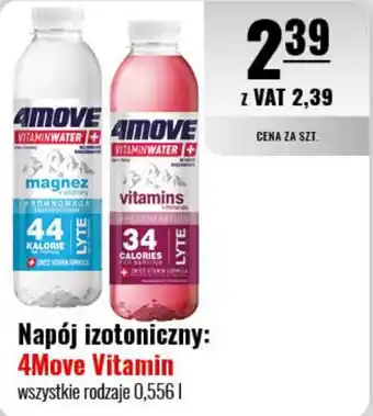 Eurocash Napój izotoniczny: 4Move Vitamin 0,556 l oferta