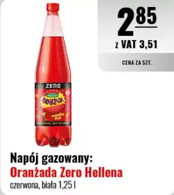 Eurocash Napój gazowany: Oranżada Zero Hellena 1,25 l oferta