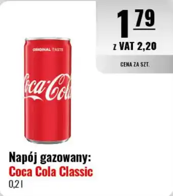 Eurocash Napój gazowany: Coca Cola Classic 0,2 l oferta