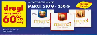 Biedronka WSZYSTKIE CZEKOLADKI MERCI, 210 G - 250 G oferta