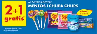 Biedronka WSZYSTKIE SŁODYCZE MENTOS I CHUPA CHUPS oferta