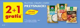 Biedronka PRAŻYNKI, CHRUPKI I CHIPSY PRZYSNACKI oferta