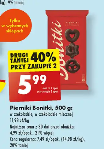 Biedronka Pierniki Bonitki, 500 g oferta
