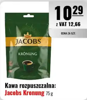 Eurocash Kawa rozpuszczalna: Jacobs Kronung 75 g oferta