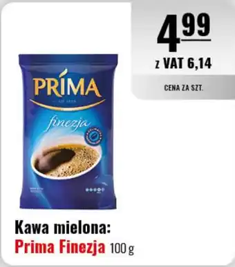 Eurocash Kawa mielona: Prima Finezja 100 g oferta