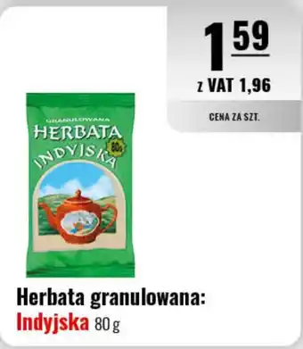 Eurocash Herbata granulowana: Indyjska 80 g oferta