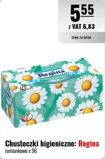 Eurocash Chusteczki higieniczne: Regina 96 szt. oferta