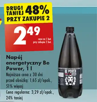 Biedronka Napój energetyczny Be Power, 1 l oferta