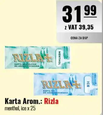 Eurocash Karta Arom.: Rizla x 25 oferta