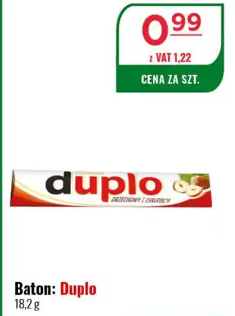 Eurocash Baton: Duplo 18,2 g oferta