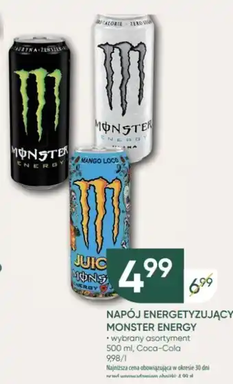 Chata Polska NAPÓJ ENERGETYZUJĄCY MONSTER ENERGY 500 ml oferta