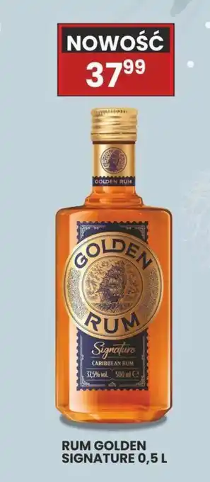 Wafelek RUM GOLDEN SIGNATURE 0,5 L oferta
