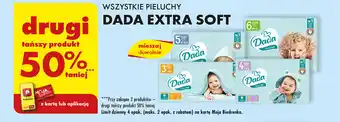 Biedronka WSZYSTKIE PIELUCHY DADA EXTRA SOFT oferta