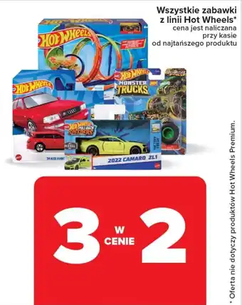 Carrefour Wszystkie zabawki z linii Hot Wheels oferta