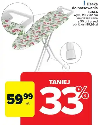 Carrefour Deska do prasowania SCALA oferta