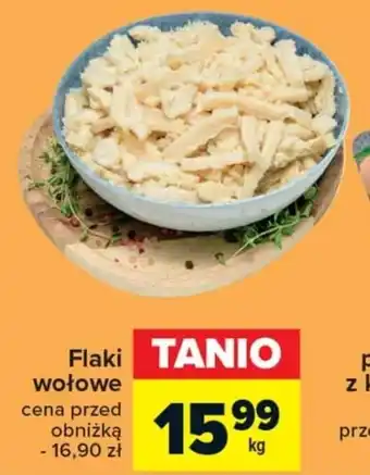 Carrefour Flaki wołowe 1 kg oferta