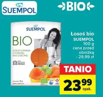 Carrefour Łosoś bio SUEMPOL 100 g oferta