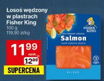 Delikatesy Centrum Łosoś wędzony fisher king oferta