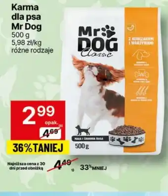 Delikatesy Centrum Karma dla psa mr dog oferta