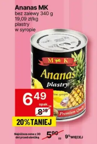Delikatesy Centrum Ananas mk oferta