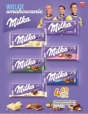 Gama Czekolada Milka 100 g oferta