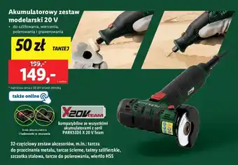 Lidl Akumulatorowy zestaw modelarski 20 V oferta
