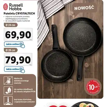 Lidl Russell Hobbs Patelnia CRYSTALTECH oferta