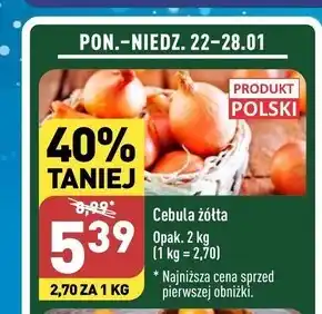 ALDI Cebula oferta
