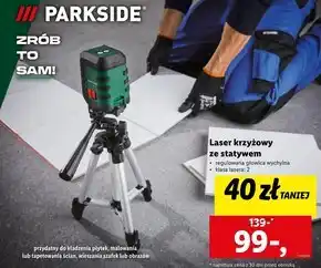 Lidl Laser krzyżowy parkside oferta