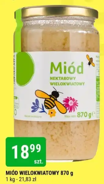 bi1 MIÓD WIELOKWIATOWY 870 g oferta