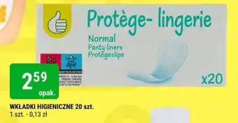 bi1 WKŁADKI HIGIENICZNE 20 szt. oferta