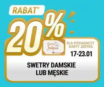 bi1 SWETRY DAMSKIE LUB MĘSKIE oferta