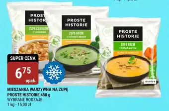 bi1 MIESZANKA WARZYWNA NA ZUPĘ PROSTE HISTORIE 450 g oferta