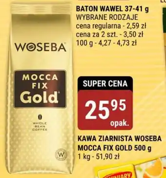 bi1 KAWA ZIARNISTA WOSEBA MOCCA FIX GOLD 500 g oferta