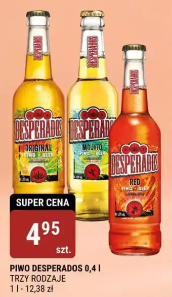 bi1 PIWO DESPERADOS 0,4l oferta