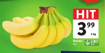 Intermarche Banan 1kg oferta