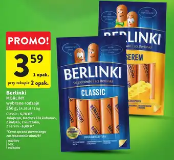 Intermarche Berlinki MORLINY 250g oferta