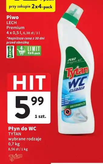 Intermarche Płyn do WC TYTAN 0,7kg oferta