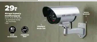 Atrapa kamery monitorującej