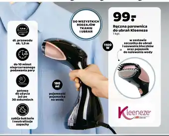 Netto Ręczna parownica do ubrań kleeneze oferta