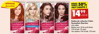 Biedronka Farba do włosów Color Sensation Garnier oferta