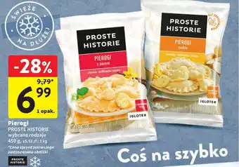 Intermarche Pierogi PROSTE HISTORIE 450g oferta